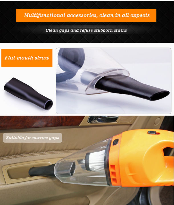 เครื่องดูดฝุ่น-car-vacuum-cleaner-ครื่องดูดเอนกประสงค์-เครื่องดูดฝุ่นในรถยนต์-เครื่องดูดฝุ่นขนาดเล็ก-พลังดูดแรงสูงเป็นพิเศษ-ใช้งานได้หลากหลายในรถยนต์ที่บ้าน-เปียกและแห้งสำหรับสองวัตถุประสงค์