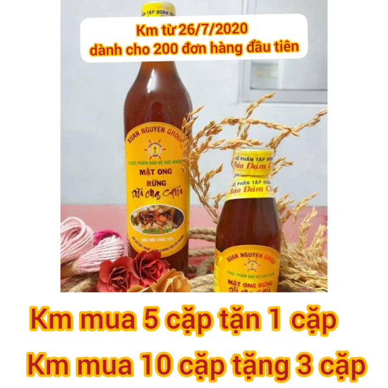 Hcmcombo 2 chai mật ong rừng sữa ong chúa xuân nguyên mua 5cặp tặng 1 cặp - ảnh sản phẩm 6