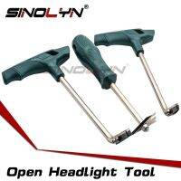 SINOLYN เปิดเรือนไฟหน้าศุลกากร Permaseal เครื่องมือกาวเย็นสำหรับถอด Melt Sealant จากไฟหน้ารถยนต์3 PCS