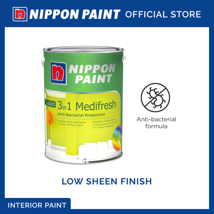 Nippon Paint 3-In-1 Medifresh - Soft Sheen - Purples - 1L/5L | Lazada  Singapore