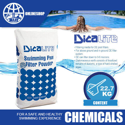 Dicalite D.E. Filter Powder for Swimming Pool (50 lbs) Lazada PH