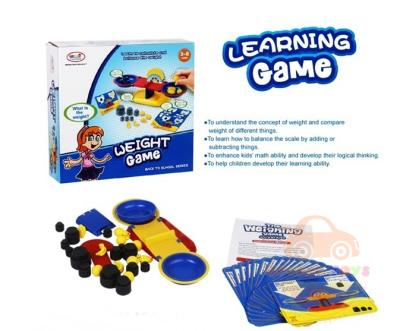 ( เกมส์ฝึกสมอง )เกมส์ First Classroom Weight and Game เกมตาชั่ง แบบกล่อง HM6901