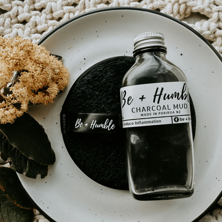 be-humble-charcoal-mud-mask-100g-บี-ฮัมเบิล-ชาร์โคล-มัด-มาส์ก-บำรุงและขัดเซลล์ผิว-นำเข้าจากนิวซีแลนด์-by-nzbc