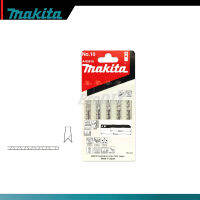 MAKITA  รหัส A-85818 ใบจิ๊กซอ NO.10 สำหรับตัดไม้ งานที่ต้องการผิวตัดแบบเรียบสวยงาม (5ใบ/แผง)