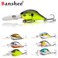 Banshee 2021ใหม่เหยื่อปลอมเหยื่อตกปลา Wobblers สำหรับ Pike และ Perch Bass ปลาคาร์พเหยื่อปลอม Hard ดำน้ำลึก2-4.5M