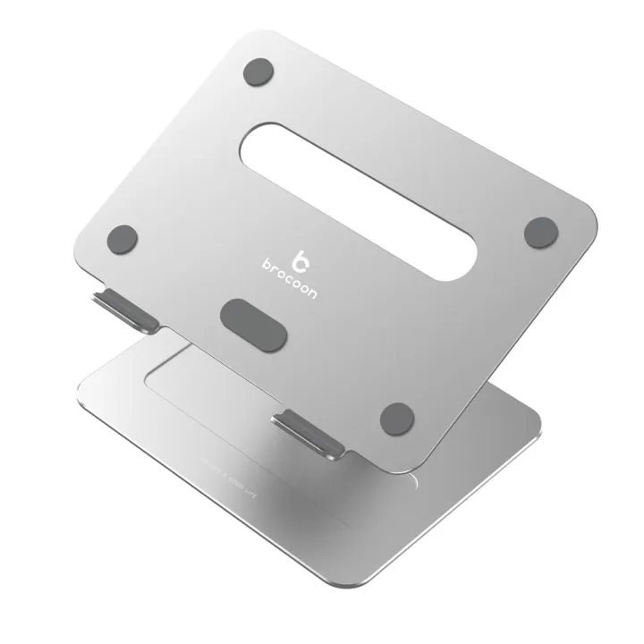 Brocoon BLS100 Modern Large 1arm foldable aluminum laptop stand Lazada.co.th