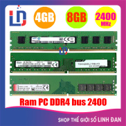 Ram máy tính để bàn 8GB 4GB DDR4 bus 2400 samsung hynix micron kingston