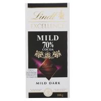 Lindt Excellence Mild  70% Cocoa Mild Dark 100g ลินด์ เอ็กเซอร์เล็นซ์ มายด์ ดาร์ค 70% ปริมาณ 100 กรัม