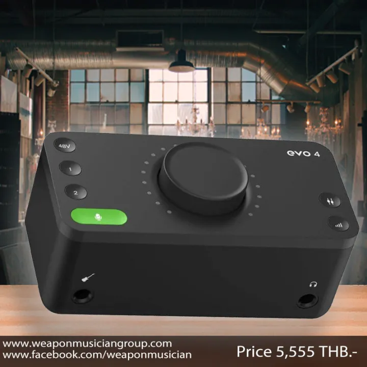 Audient Evo 4 USB Audio Interface Lazada.co.th