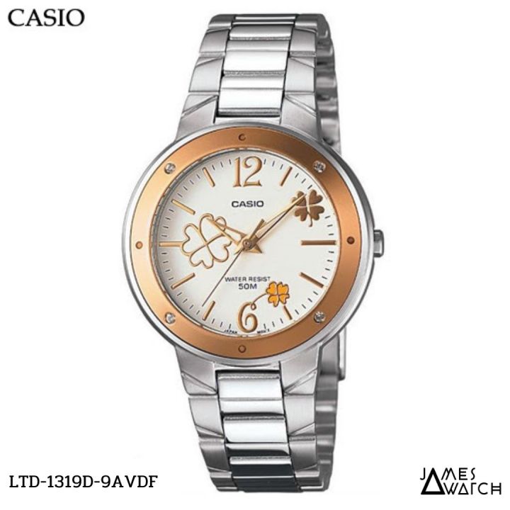 James Mobile นาฬิกาข้อมือยี่ห้อ CASIO รุ่น LTP-1319D-9AVDF สินค้าของแท้ รับประกัน 1 ปี
