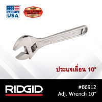 RIDGID ประแจเลื่อน 10" (Adjustable Wrench) เครื่องมือช่าง ประแจ แข็งแรงทนทาน