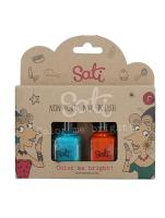 Sati - Nail Polish Turquoise &amp; Orange NP006