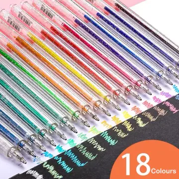 M&G BY WAY Gel Pens Gel Pen 0.35mm/0.38mm/0.5mm Black Ink Refill Gelpen  School Office Supplies Pens