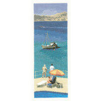 ชุดครอสติช Pinn HS-JC525B เฮริเทจ International – BLUE WATERS ขนาด 11x30 cm.