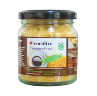 น้ำตาลมะพร้าวผง 120 กรัม coconut blossom sugar ,Low GI sugar for health.