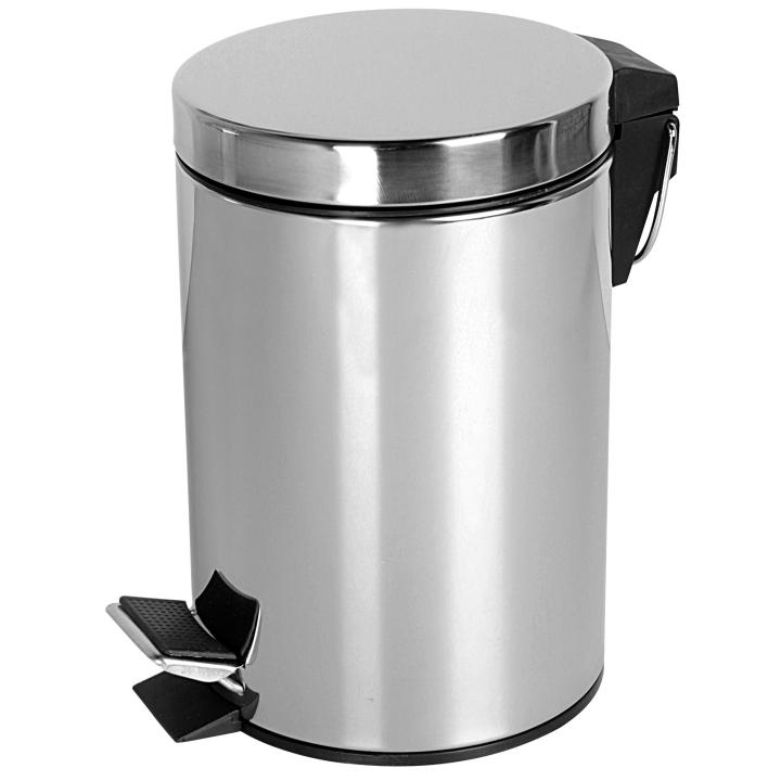 Silver Stainless Pedal Trash Bin 12 Liters | Lazada PH