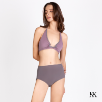 [Kwankao] KK ONLINE Actual Swimwear ชุดว่ายน้ำทูพีซสีม่วง