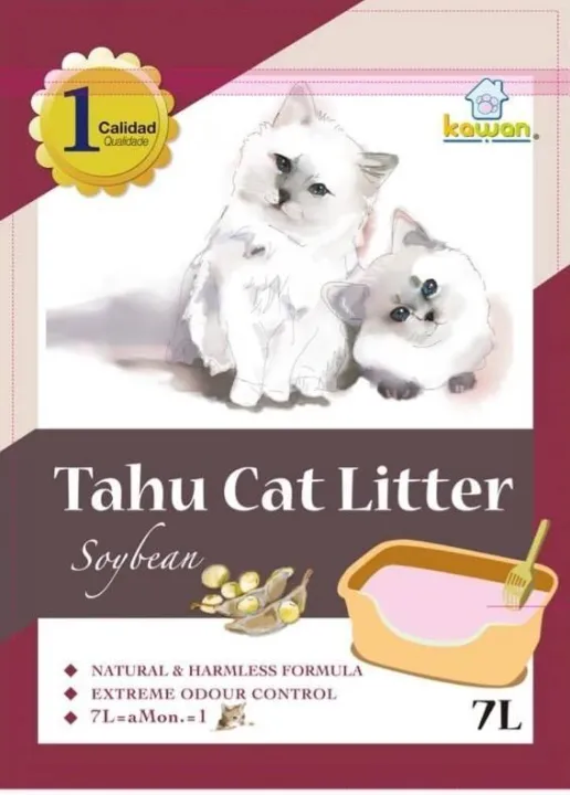 (Ready Stock) KAWAN Tahu cat litter / cat litter / Tofu cat litter