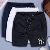 [HCM]Quần thể thao Logo NY có 02 túi khóa kéo vải thun lạnh dày đẹp size từ 40-85kg-QSTT211