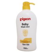 Sữa tắm gội toàn thân cho bé Pigeon Baby 2 trong 1 hương Hoa Hướng Dương