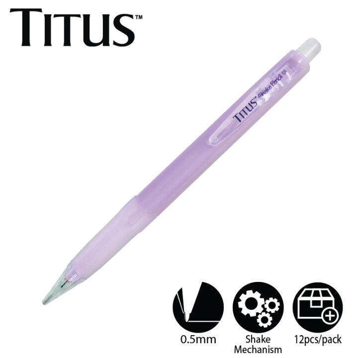 12pcs Titus Shake Pencil 0.5mm (Mechanical Pencil) Lazada PH