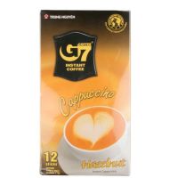 G7 Cappucino Hazelnut 3in1 Coffee กาแฟเวียดนาม 12ซอง