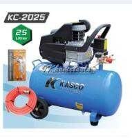 KASCO ปั๊มลมโรตารี่ 2HP 25L แถมฟรี***สายลม 15 ม. และปืนฉีดลม 5 ตัวชุด KC-2025 ส่งฟรี เก็บเงินปลายทาง