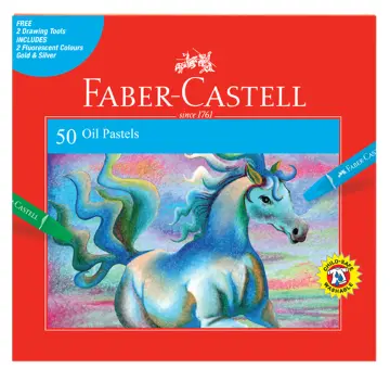 Faber-Castell Creative Studio Oil Pastels - Set of 12