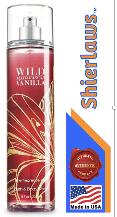 Bath And Body Works Wild Madagascar Vanilla Fine Fragrance Mist 236 Ml