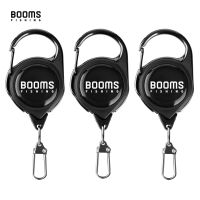 Booms ตกปลา RG1 Fly Fishing Zinger อุปกรณ์เสริมพวงกุญแจหดได้