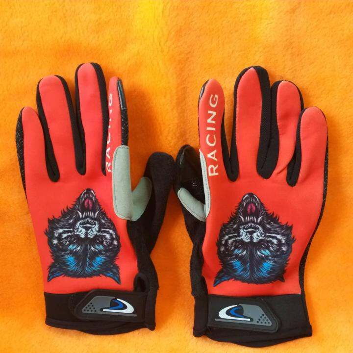MOTORCYCLE GLOVES RED Lazada PH