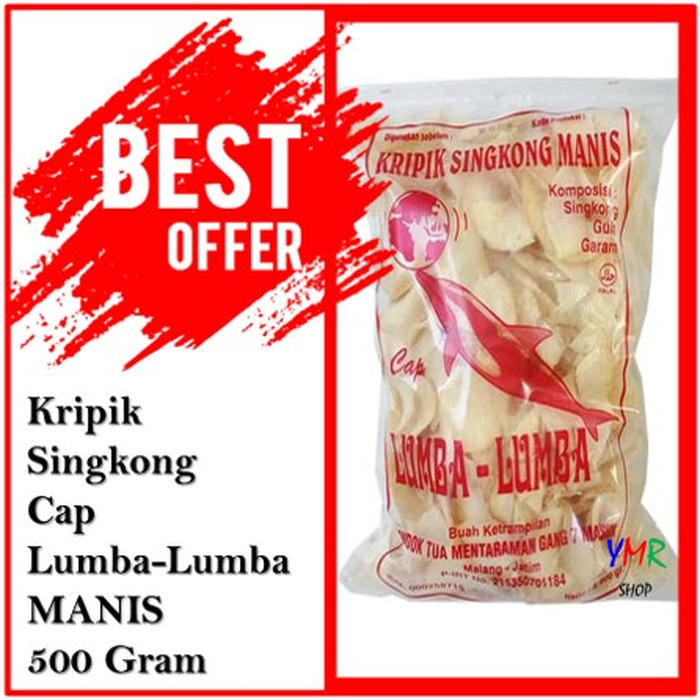 Keripik Kripik Singkong Cassava Chip Lumba Manis Asin Camilan Enak