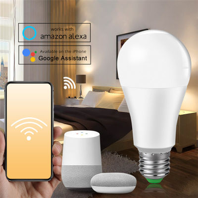 NEO Light 15W E27 B22 Smart Light รุ่นหรี่แสงได้ WiFi หลอดไฟแอ็พพลิเคชันควบคุมทำงานร่วมกับ Alexa Google Assistant
