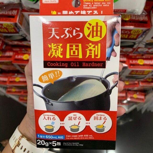 Daiso Cooking Oil Hardener Pengeras Minyak Masak Daiso Lazada