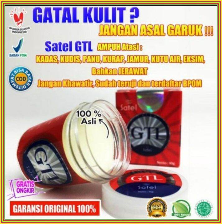 [ PRODUK BARU ] gatal alergi satel gtl/nama obat gatal selangkangan di