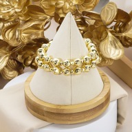 Lắc tay nữ mạ vàng thật 18K JK Silver kiểu dáng khắc máy tinh xảo cao cấp giá rẻ U.vong248 thumbnail