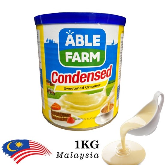 Hộp to 1kg sữa đặc có đường able farm malaysia - ảnh sản phẩm 1