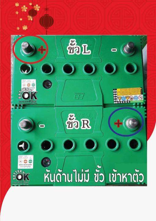 gs-แบตเตอรี่-extra-120r-แบตเตอรี่พร้อมใช้งาน-ติดตั้งใช้ได้ทันที