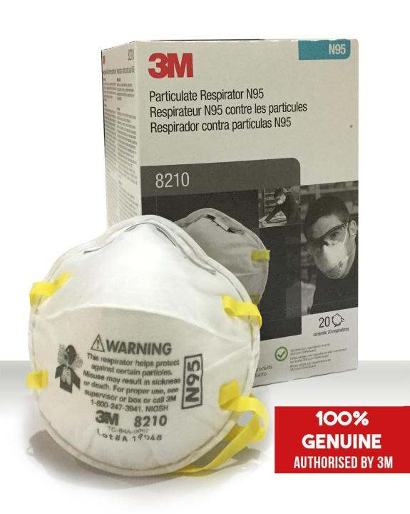 3M Particulate Respirator 8210 (N95) | Lazada