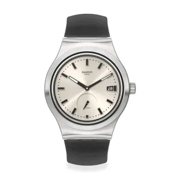 White swatch watch on sale mens