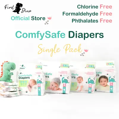 FirstDino ComfySafe TAPE Diapers
