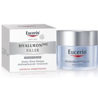 Eucerin Hyaluron (HD) Filler Night Cream 50ml ผลิตภัณฑ์ลดเลือนริ้วรอย และยกกระชับผิว สูตรกลางคืน สำหรับทุกสภาพผิว