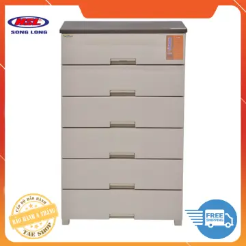 Tủ nhựa Song Long T222 | T333, tủ ngăn kéo nhựa 3 Tầng, 4 Tầng & 5 Tầng  (Hàng chính hãng-Lỗi vỡ đổi mới ] | Shopee Việt Nam