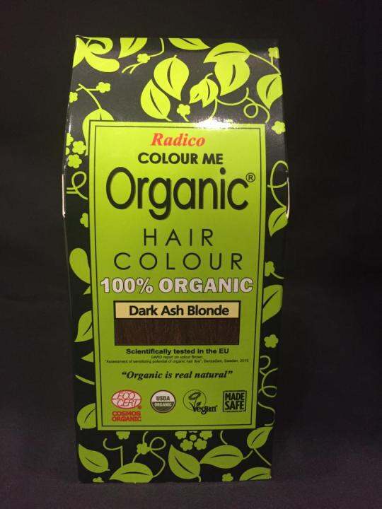 Radico Organic Hair Colour Dark Ash Blonde Lazada 4793