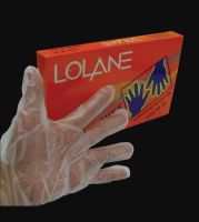 LOLANE โลแลน ถุงมือพลาสติก สำหรังช่างผมมืออาชีพ บรรจุ 50 ชิ้น