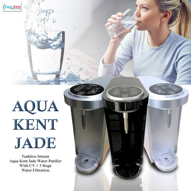 Aqua Kent Jade Slim + UV Tankless Instant Water Purifier Hot Cold