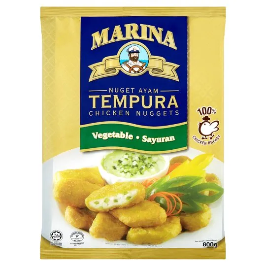 🔥Same Day Delivery🔥Marina Tempura Chicken Nuggets Vegetable 800g Lazada