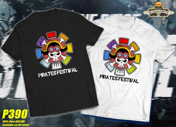 ONE PIECE ANIME STAMPEDE PIRATES FESTIVAL CUSTOMIZED SHIRT | Lazada PH