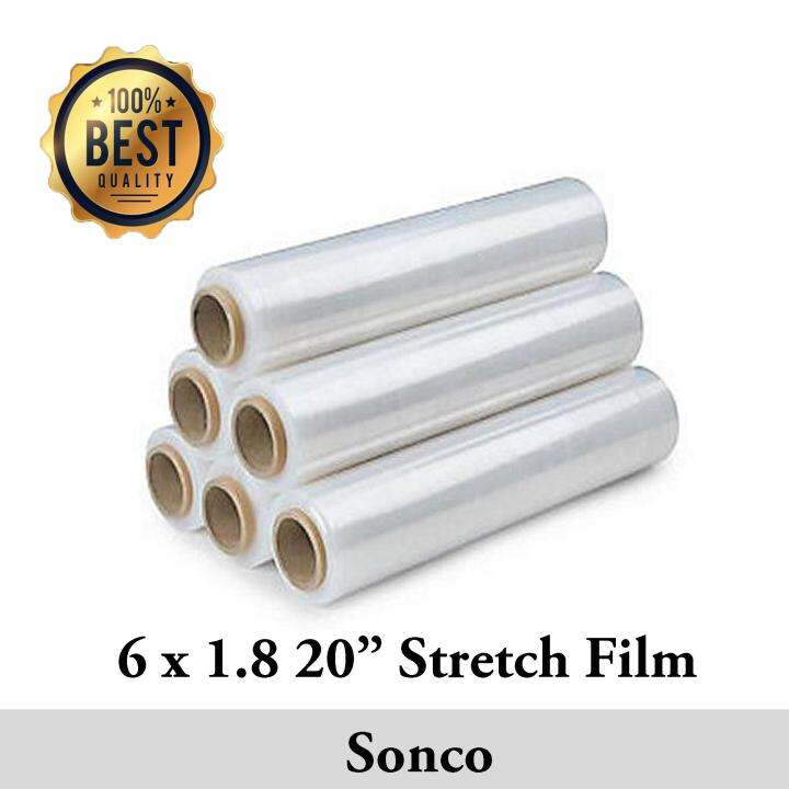 1 X 500mm x 1.8kg Stretch Film Hand Roll Lazada