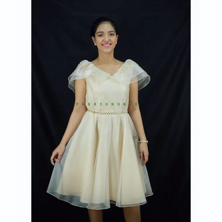 cocktail dress filipiniana